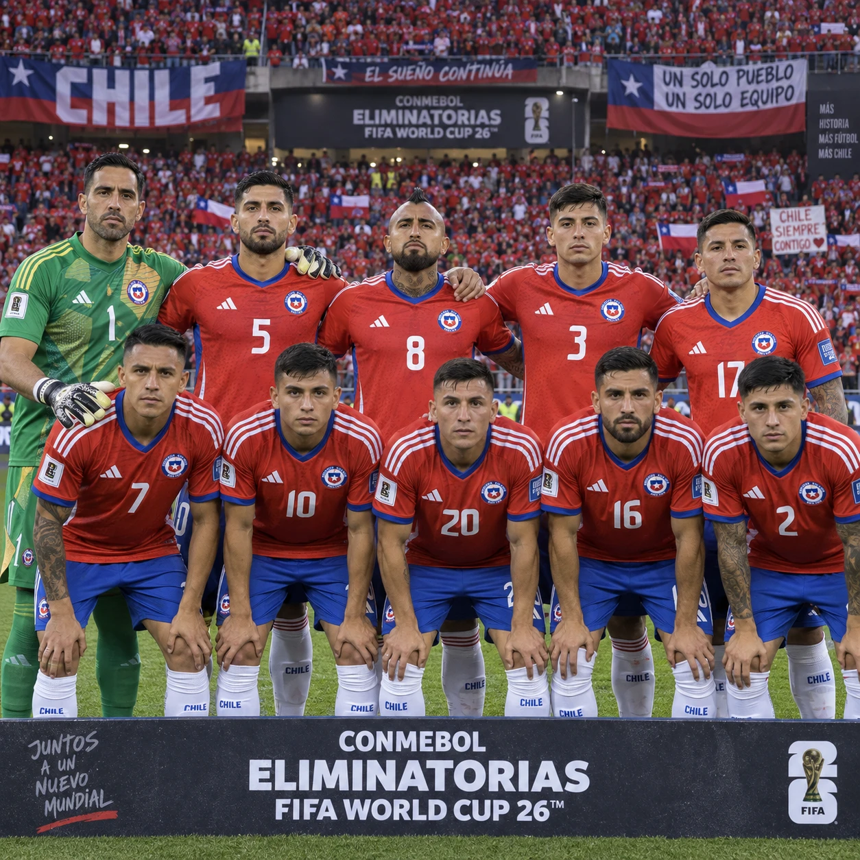 Calendario de partidos de la selección chilena en las Eliminatorias Sudamericanas